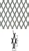 Alberts 467333 Lamiera stirata, acciaio, 600 x 1000 x 1,2 Anteprima dell’immagine prodotto 2