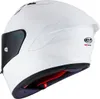 KYT NZ Race Plain Helm, weiß, 2XL (63) Produktbild-Vorschau 3