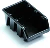 A black plastic storage bin or tray, likely for tools or automotive use, is shown against a white background. Anteprima dell’immagine prodotto