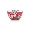 Pip Studio Flower Festival Frühstück Set 3-tlg. Dunkelrosa Produktbild-Vorschau 9