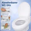 BigDean Toilettendeckel mit Absenkautomatik in Holzoptik Produktbild-Vorschau 4