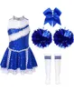 A cheerleading costume set laid out on a white background. Anteprima dell’immagine prodotto