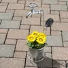 LED Solar Wasserhahn mit Blumentopf - Deko Produktbild-Vorschau 6