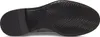 The sole of a black shoe is shown from an underneath view. Voir les images du produit