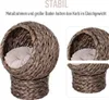 PawHut Rattan Katzenkorb Katzenhöhle Katzenhütte Katzenbett Produktbild-Vorschau 10