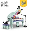 LEGO Creator 3-in-1-Set Deko-Klavier mit Katze - Retro Produktbild-Vorschau 2