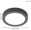 EGLO Outdoor-Wand-/Deckenleuchte LED Agrolis-C 16,5 W Rund Produktbild-Vorschau 9