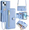 Handykette iPhone Hülle mit Band Handyhülle Kartenfächer Produktbild-Vorschau 1