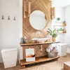 Set di 3 cestini portaoggetti Relaxdays, con coperchio e Anteprima dell’immagine prodotto 3