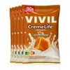 A stack of five VIVIL CremeLife Caramel sugar-free candy bags. Produktbild-Vorschau