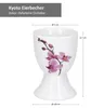 sada 6 kalíšků na vejce Kyoto 6 osob fialové orchideje - 6 Náhled obrázku produktu 5
