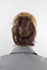 WIG ME UP Scrunchie Haargummi Kunsthaar Kastanien-Braun Produktbild-Vorschau 3