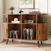 Komoda Merax HiFi s posuvnými dvířky, skříňka na Náhled obrázku produktu 5