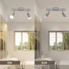 ZMH LED Faretto da soffitto orientabile GU10 Argento lucido Anteprima dell’immagine prodotto 7