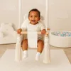 Indoor-Babyschaukel Beige aus Velvet – Mit Produktbild-Vorschau 6