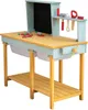 HOME DELUXE Établi en bois TOOL - Bleu I Établi pour Voir les images du produit 1