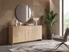 FineBuy Sideboard Eiche Nachbildung 155cm Kommode mit 3 Produktbild-Vorschau 4