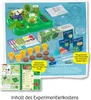 A science experiment kit for growing plants, showing the contents and an open instruction booklet. Náhľad obrázku produktu