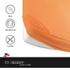 Müskaan Jersey Spannbettlaken 140x200 - 160x200 cm orange Produktbild-Vorschau 3