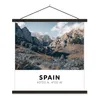 MuchoWow® Textilposter Spanien - Berge - Wolken 120x120 cm Produktbild-Vorschau 1