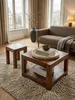 Couchtisch MUMBAI Massiv-Holz Sheesham 60 x 60 cm Produktbild-Vorschau 3