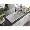 Mexen Omar zlewozmywak granitowy 1-komorowy 800 x 480 mm, Podgląd zdjęcia produktu 2