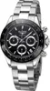 ELYSEE Herrenuhr SPORT  CHRONO. 100% Edelstahl schwarz Produktbild-Vorschau 1