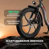 E-bike klapprad Rostfreie Aluminiumlegierung 36 V 18 Ah 648 Produktbild-Vorschau 8