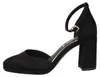 Tamaris Damen Pumps offen mit Fesselriemen und Blockabsatz Produktbild-Vorschau 9