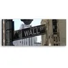 Leinwandbild Wall Street 90x30 Feeby Grau bild für die wand Produktbild-Vorschau 2