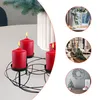 Adventskrans, rond, diameter ongeveer 37 cm, geschikt voor Productafbeelding-voorbeeld 5