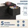 Kommode mit Stoffschubladen, Chest of Drawers mit 5 Produktbild-Vorschau 5