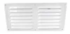 Lüftungsgitter LG 3015 W Lamellengitter Alu Weiß PVD 300 x Produktbild-Vorschau 3
