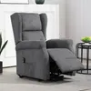 HOMCOM Fernsehsessel mit Aufstehhilfe Relaxsessel mit Produktbild-Vorschau 2