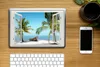 MuchoWow® Laptop Aufkleber Sticker Cover Aussicht - Strand Produktbild-Vorschau 2