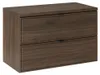 Badezimmer Waschbeckenschrank mit 80 cm Breite in Walnuss, Produktbild-Vorschau 1