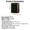 10 v 1 monitor kvality vzduchu – PM2,5, PM10, CO, CO2, Náhled obrázku produktu 5