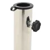 Sonnenschirmständer Granit 20 kg Quadrat Schwarz , Produktbild-Vorschau 2