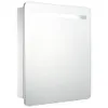 vidaXL Armadio a specchio LED 68x9x80 cm Anteprima dell’immagine prodotto 1
