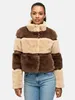 Tazzio Damen Übergangsjacke F805 (Braun, S) Produktbild-Vorschau 5