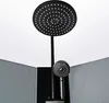 Kerra | Sprchový kout Wega - 90X90 cm - černý - hydromasáž Náhled obrázku produktu 5