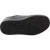 The image shows the bottom view of a black sneaker. Produktbild-Vorschau