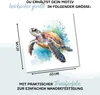 Wandtattoo Meerestiere 60x60cm Aquarell Deko Wandaufkleber Produktbild-Vorschau 5