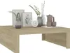 vidaXL Couchtisch Sonoma-Eiche 100x100x35 cm Holzwerkstoff Produktbild-Vorschau 4