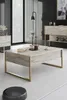 Skye Decor, Luxe - Travertine, Gold, Couchtische, Produktbild-Vorschau 1