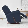 Potah na lehátko Stretch Recliner Chair Cover Small Plaid Náhled obrázku produktu 10