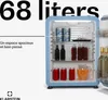 Klarstein Audrey Evo 68L Mini Frigo - Rétro, Silencieux Voir les images du produit 2