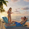 2er Set Strandmatte mit Verstellbarer Rückenlehne klappbar Produktbild-Vorschau 11