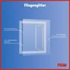 TrendLine Fliegengitter 130 x 150 cm weiß kürzbar Produktbild-Vorschau 2