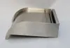 Wasserfall Mambo 60 cm abgerundet langer Auslauf Edelstahl Produktbild-Vorschau 3